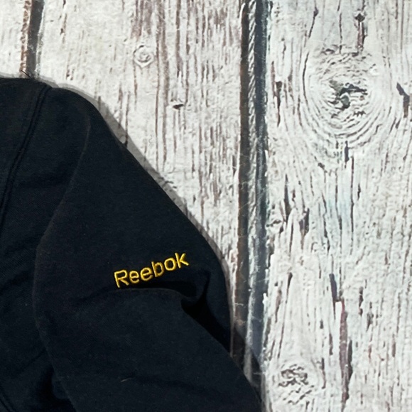 Boston Bruins NHL Hockey Reebok Stitched Hoodie Sweatshirt - Picture 3 of 4